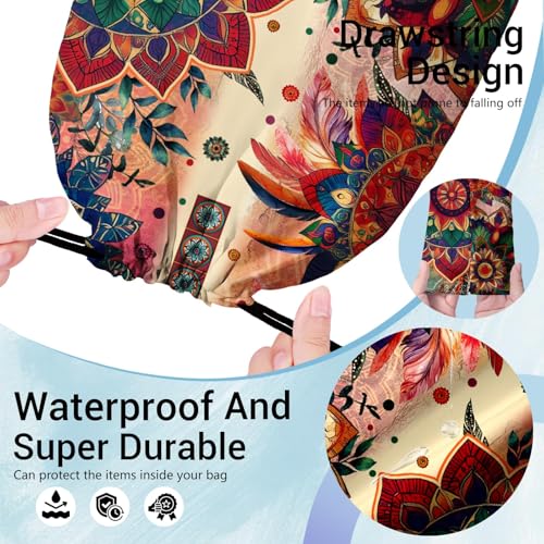 Image of Small Gymnastics Drawstring Grip Bag for Gymnasts Holding
