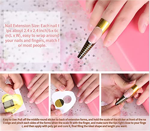 Cartine per Ricostruzione Unghie, Rotolo Cartine