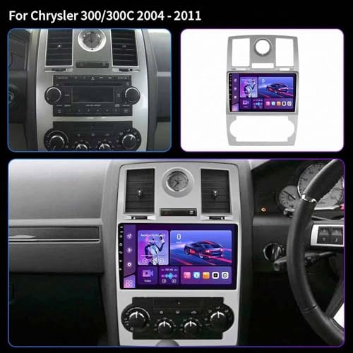 Autoradio para Chrysler 300 con pantalla táctil, Carplay y Android Auto 7