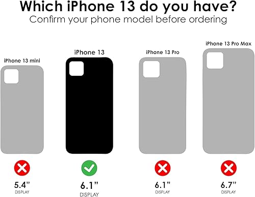 Miniatura 2 de OtterBox Defender Series - Funda sin pantalla para iPhone 13 (solamente), clip de funda incluido, protección de defensa microbiana, embalaje no al