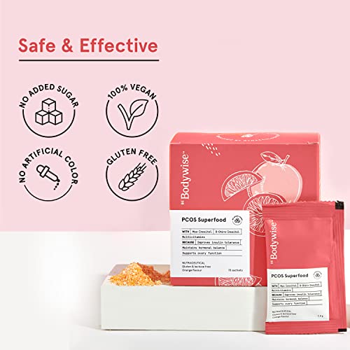 Be Bodywise PCOS Superfood Powder for Women | Manages Irregular Periods & Hormonal Imbalance | With Inositol & Multivitamins | 100% Vegetarian,... - Image 6