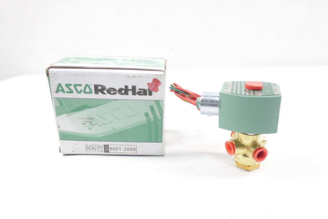 ASCO 8320G172 RED-HAT II Solenoid Valve 24V-DC 1/4IN NPT D647113