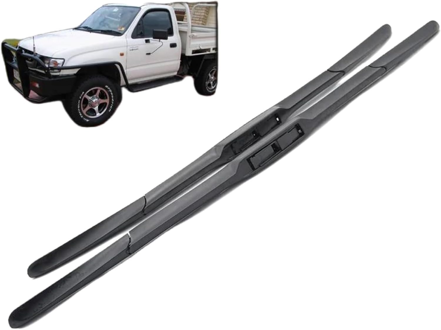 ZhangXD Front Windscreen Wipers For Toyota Hilux N140 N170 1997-2003, Windshield Window Brush Front Wiper Blades All-Weather Replacement Set Easy Installation