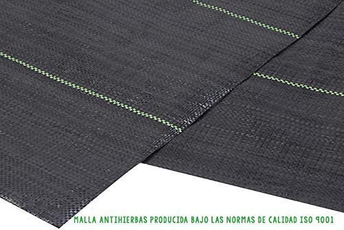 Malla Geotextil Antihierbas 130gr Control Maleza (Rollo de 2X100 = 200m²)