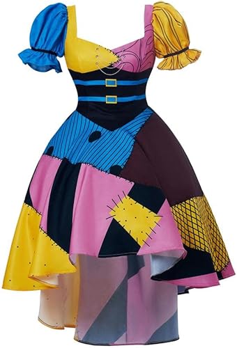 CosplayDiy Vestido de disfraz de Navidad para mujer, talla grande