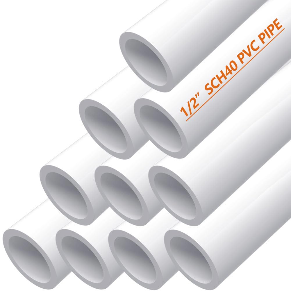 FORMUFIT PVC Pipe, 1-1/4' Size, (1.660' Actual OD) Sch 40 Furniture Grade, Purple (40'L x 3-Pack)