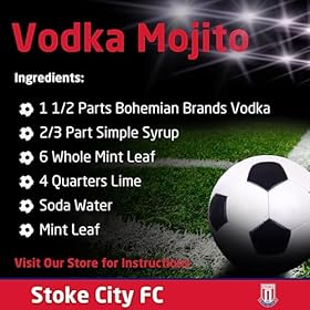 Stoke City Gifts for Men & Women | Official Stoke City FC Crystal Edition Birthday Vodka for Potters Football Fans | Premium Alcohol by Bohemian Brands – 70 cl – Bohemian Brands