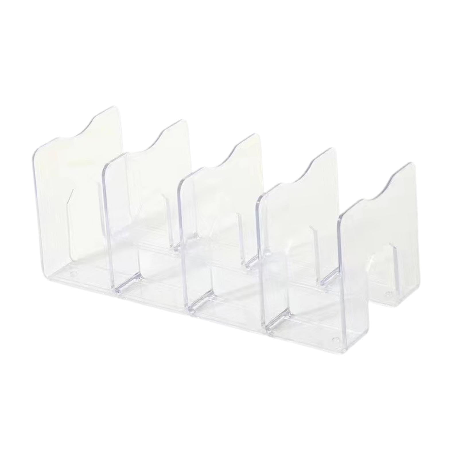 PIXZCSA Divider Folder Scarf Organizers Shelves Linen Tidy Shelf Dividers Wardrobe In Order Effortlessly Bedroom Shelf Dividers For Closet Organization
