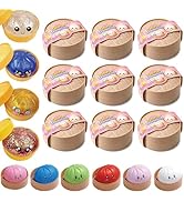 Glitter Dumpling Squishy Set - Colorful Sensory Stress Relief Collections, Random Squishy Gift Bo...