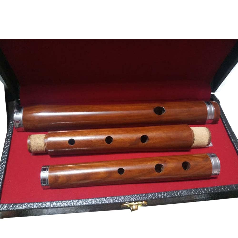 Irish Professional Tunable D Flute with Hard Case 23" Length 3 piece