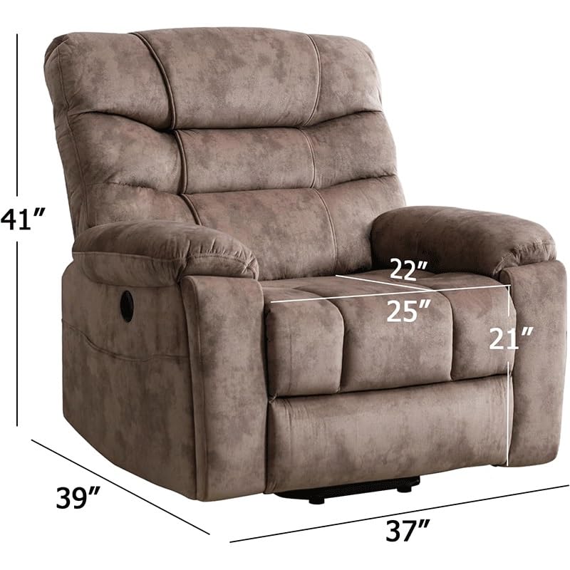 Sillón clásico reclinable ergonómico con masaje miniatura 2