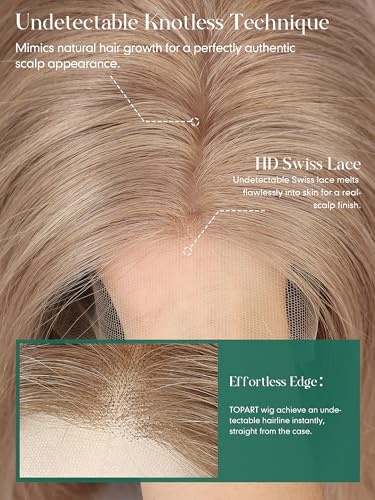 Image of 5x6 HD Swiss Lace Front Wig for White Women, Gray Blonde Straight Remy Human Hair Bob Wig, 100% Hand Tied Technique (20 Inch)