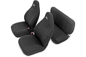 Rough Country Neoprene Seat Covers: Ultimate Protection for Your Jeep Wrangler TJ