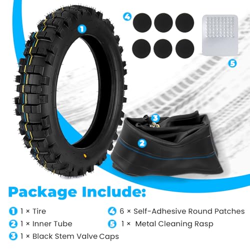 LuckySlycyc Dirt Bike Tire Set