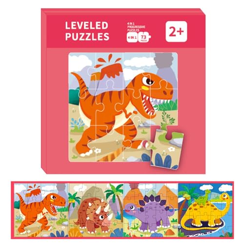 Puzzle magnétique de dinosaures anti-perte pour calmer les tout-petits en voyage