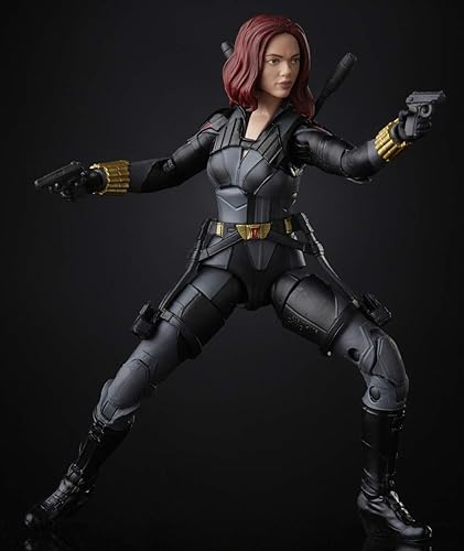 Miniatura 9 de Marvel Hasbro Black Widow Legends Series - Figura de acción coleccionable de 6 pulgadas, diseño premium, 6 accesorios, a partir de 4 años