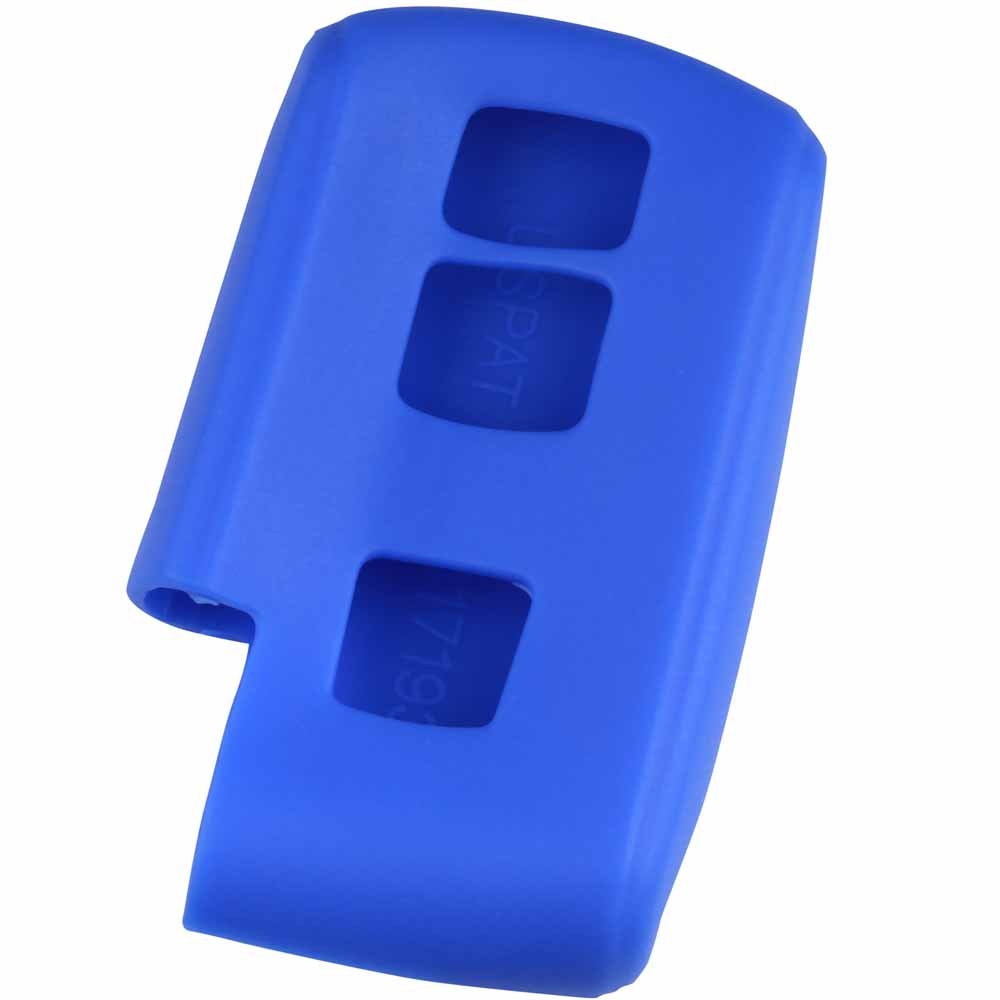 KeyGuardz Blue Rubber Keyless Entry Remote Smart Key Fob Skin Cover Protector