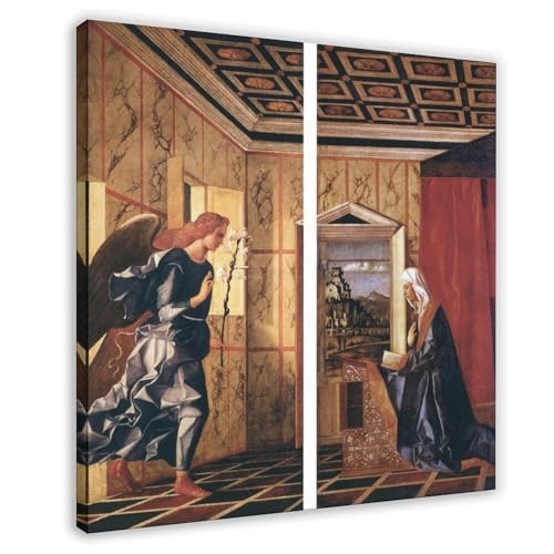 The Annunciation Bellini toile pour habiller un mur vide avec style