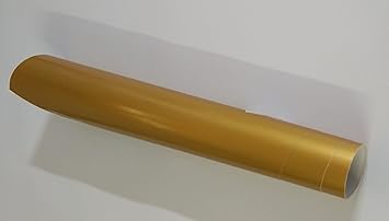 24''x84''inch Permanent Vinyl,Glossy Golden Outdoor Adhesive Backed Craft Sheets in Glossy Finish for Silhouette and Cricut to Make Monograms Stickers Decals