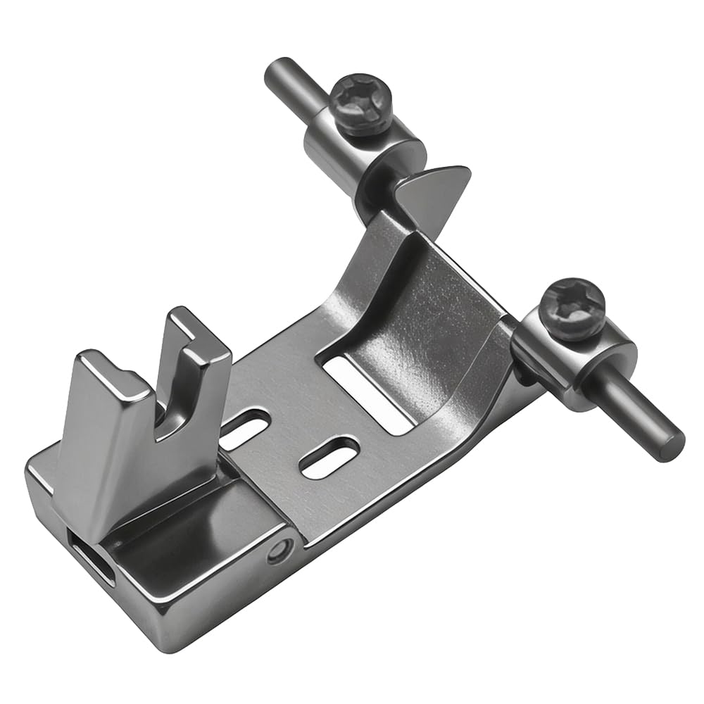 1 pz. Doppio ago, Guida Inferiore for Catena, Piedino premistoffa, Nastro Adesivo Regolabile, Accessori for Macchine da Cucire