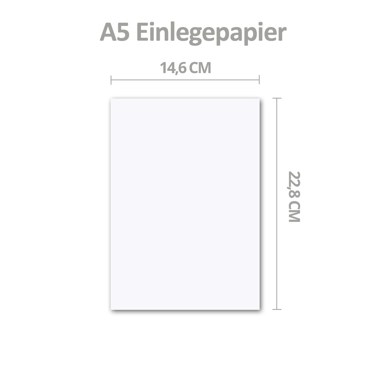 Gustav Neuser®, 700 fogli di carta per biglietti pieghevoli A6, 146 x 228 mm, senza pieghe, carta opaca di alta qualità