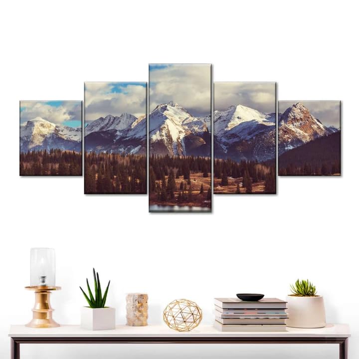 Tableau decoration murale salon pour habiller un grand mur vide et triste