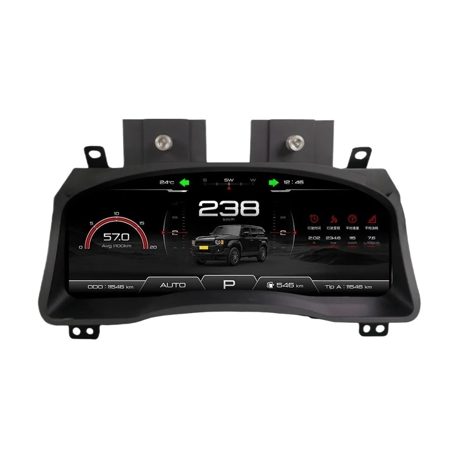 Renueva tu salpicadero con tablero LCD Toyota Prado 2004-2009 7