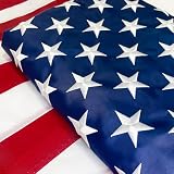 Allegiance American Flag 3x5 FT, Premium Heavy Duty US Flags for High Wind with Embroidered Stars, Sewn Stripes, Brass Grommets, Durable USA Flag Outside UV Protected，Outdoor Hanging Weatherproof Standard all weather.