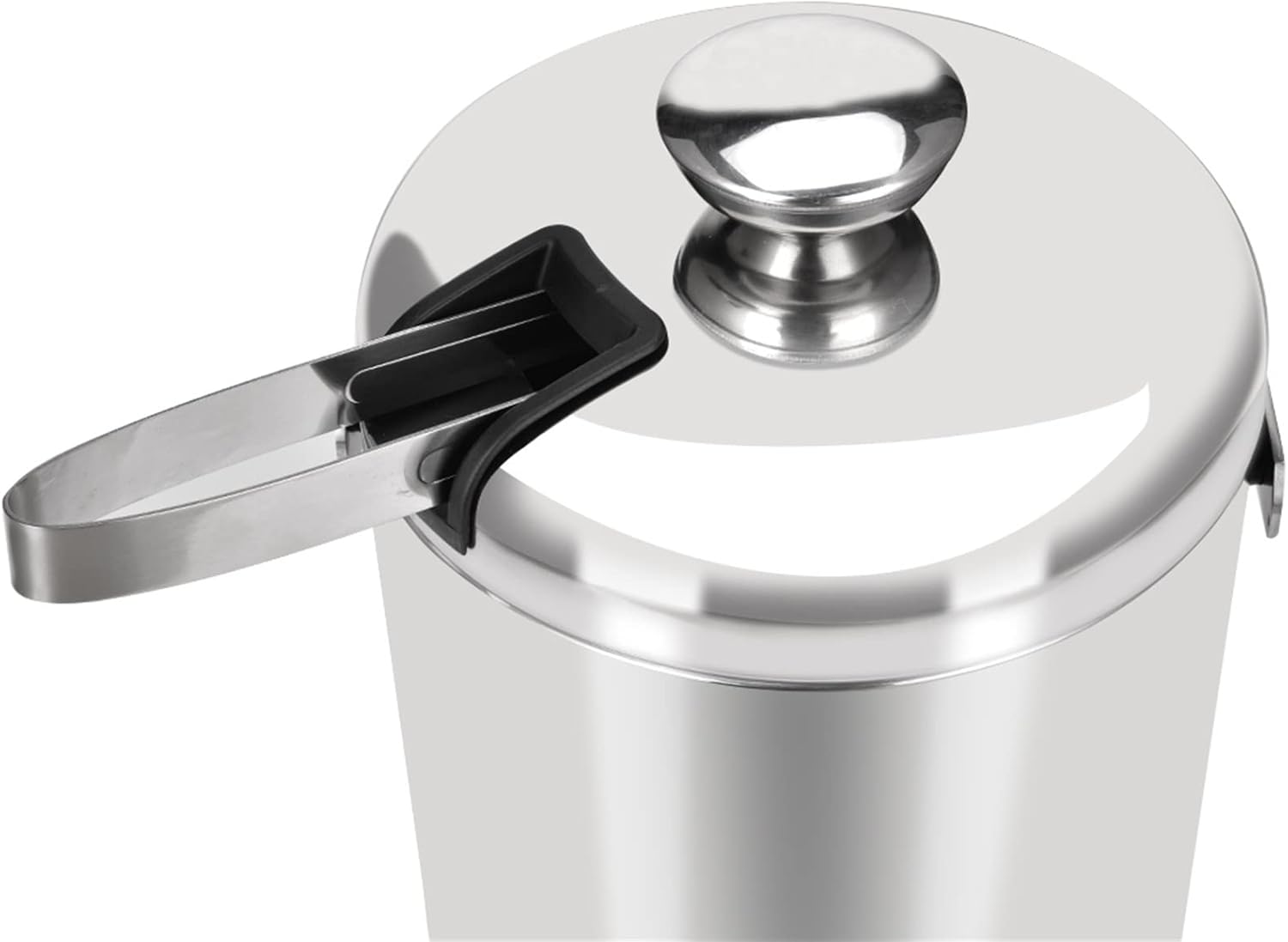 Ice Bucket 1.3L Stainless steel Ice Cube Container Double Walled Ice Bucket as Ice Container with Tongs And Lid Ice Container Wine Bucket