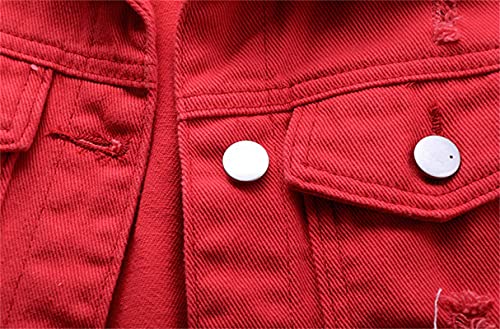 SANGTREE Women's Denim Outerwear Vests3