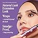 Grande Cosmetics GrandeWRAP Tubing Mascara - Buildable Volume & Length, Lifts, Curls & Separates Lashes, Anti-Smudge, Lightweight, Flake-Free, All Day Wear, Easy Removal, ProVitamin B5 Infused - Black