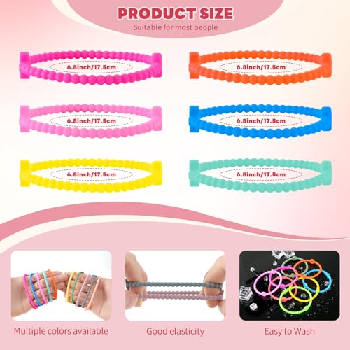 24Pack Silicone Cross Bracelet, Jesus Bracelet, Religious Rubber Bracelets, Christian Catholic Valentine Gifts, Rubber Cross Bracelet for Women/Men2