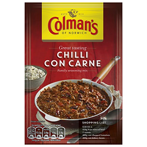 Colman's Chilli Con Carne Recipe Mix, 50g