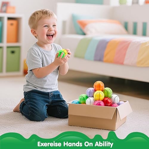 Image of JOYIN 36 Pack Basketball Fidget Spinners for Kids, Treasure Box Prizes for Classroom, Goodie Bag Stuffers for Birthday Party, Basketball Party Favors, Fidget Toys Bulk, Stress Balls