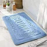 Photo Gallery jntfne tappetino da bagno in memory foam, super morbido, assorbente, floreale, per casa, bagno, antiscivolo, per doccia interna, tinta unita (blu navy, 45 x 65 cm) Photo Gallery jntfne tappetino da bagno in memory foam, super morbido, assorbente, floreale, per casa, bagno, antiscivolo, per doccia interna, tinta unita (blu navy, 45 x 65 cm)