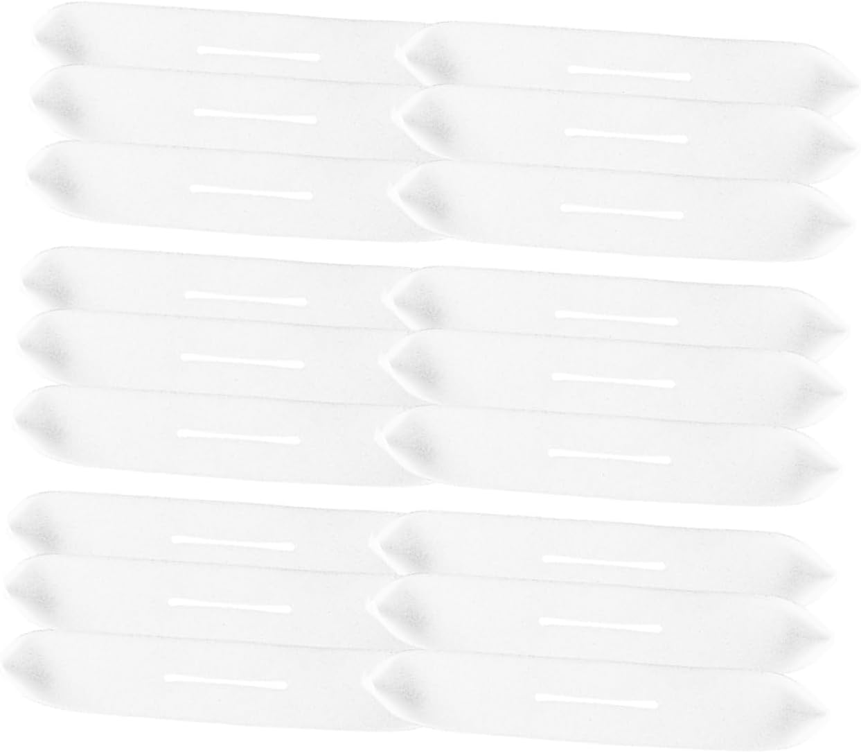 Hemobllo 50pcs Non Slip Sponge Clothes Hanger Covers Lightweight Protective Shoulder Pads for Scratch Garments Easy to Install and Remove Household Use