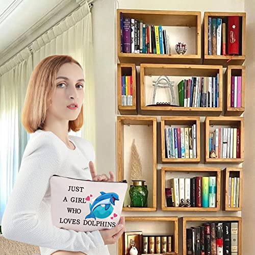 LEVLO Divertente Delfino Sacchetto Cosmetico