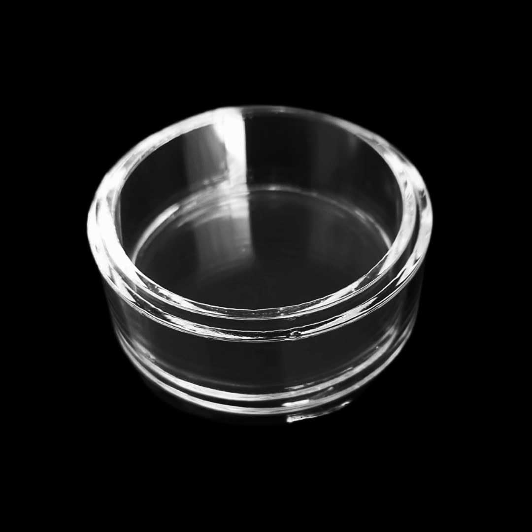 Quarzglas-Petrischalen mit Deckel – flacher Boden, hochtemperaturbeständig, 1 Stück, mehrere(100x3x20mm)