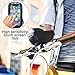 OUNDEAL Bolsa Bicicleta Manillar, Bolsa Cuadro Bicicleta con Pantalla Táctil Sensible, Bolsa...