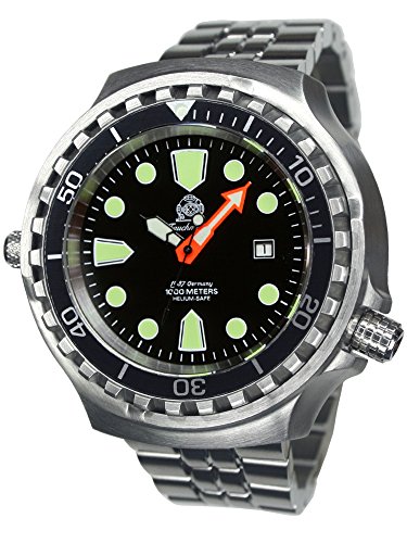 German Automatic Diver Watch from Tauchmeister 1000m Sapphire Glass T0285M