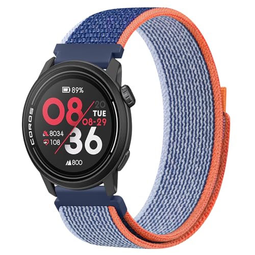 Meliya Nylon Bands Compatible with Coros Pace 3/Pace 4/Apex 2 Pro/Apex Pro/Apex 46mm Watch Band...