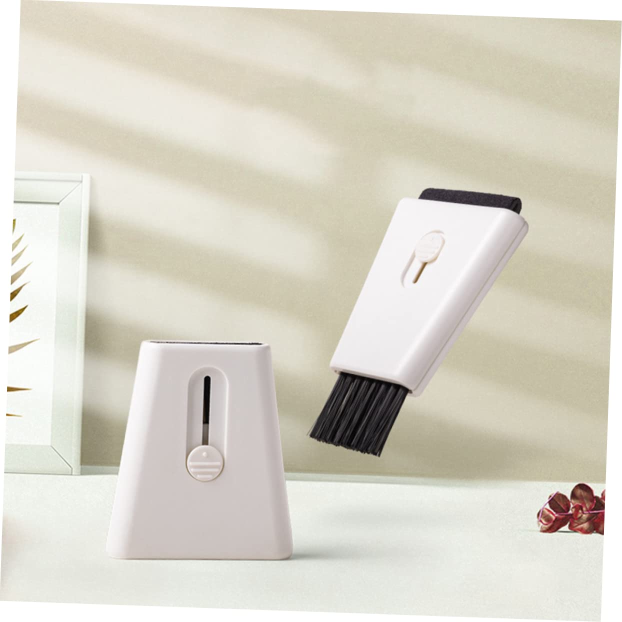 FOMIYES Multi-Functional Cleaning Brush Double-Ended Design Window Groove Keyboard