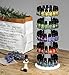 J JACKCUBE DESIGN Rotating Essential Oil Display Stand Spinning Rack for 75 Bottles(up to 120) Organizer 5 Tier Storage Holder -MK505A (5 Tier)