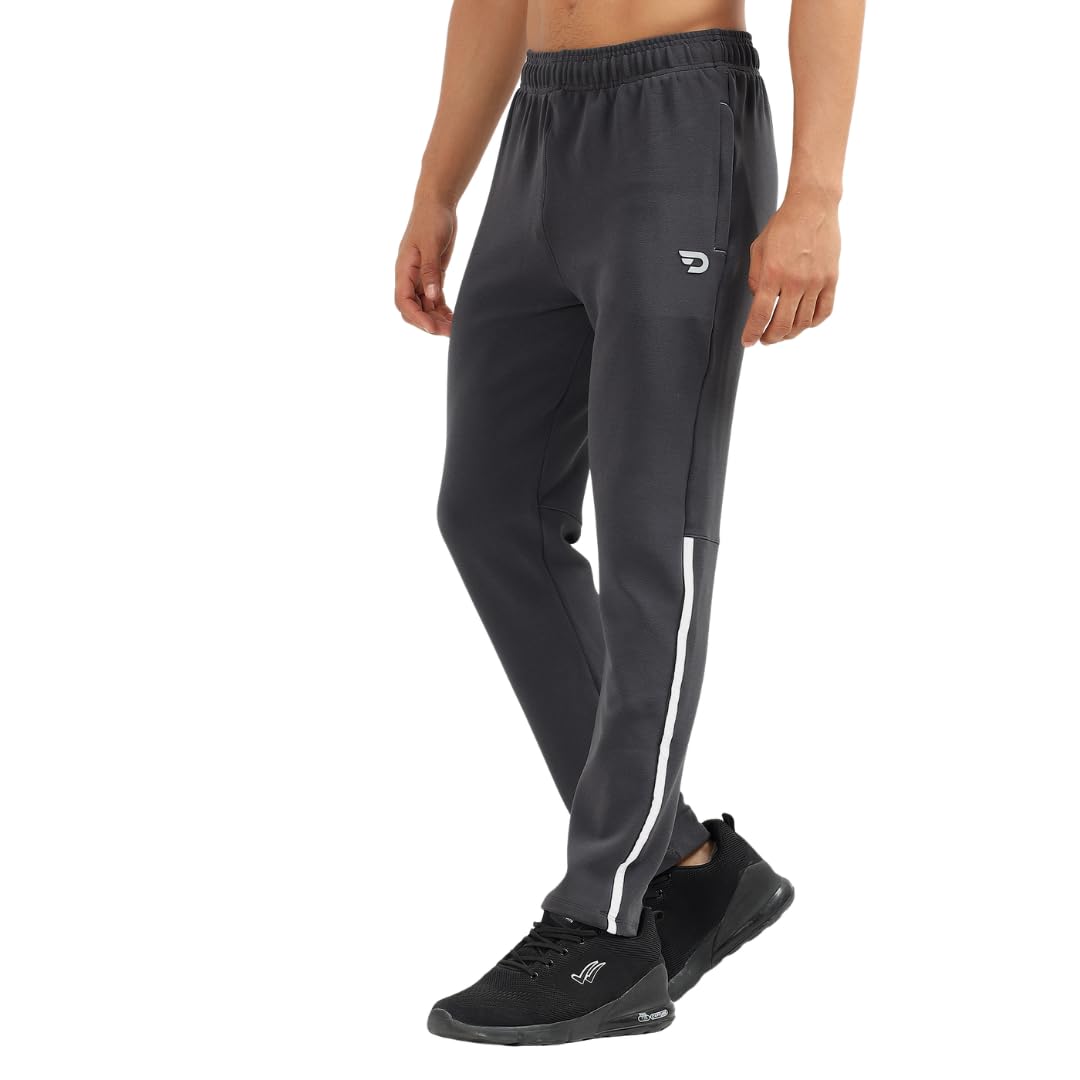 Stripe Trackpant, Men's Slim Fit Jogger (in, Alpha, 2XL, Gray)-image-20