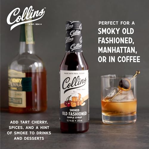 Smoked Old Fashioned Cocktail Syrup, Smoked Cocktail Old