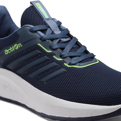 Image of Action | Athleo | SWIFT-151 | Men's | Lace-Up | Running | Shoes | Durable | Comfortable | Breathable | Lighweight | Sports | Shoes