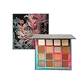 ONLYBETTER Vegan Eyeshadow Palette Organic Eyeshadow 16 Colors Highly Pigmented Eyeshadow Metallic...