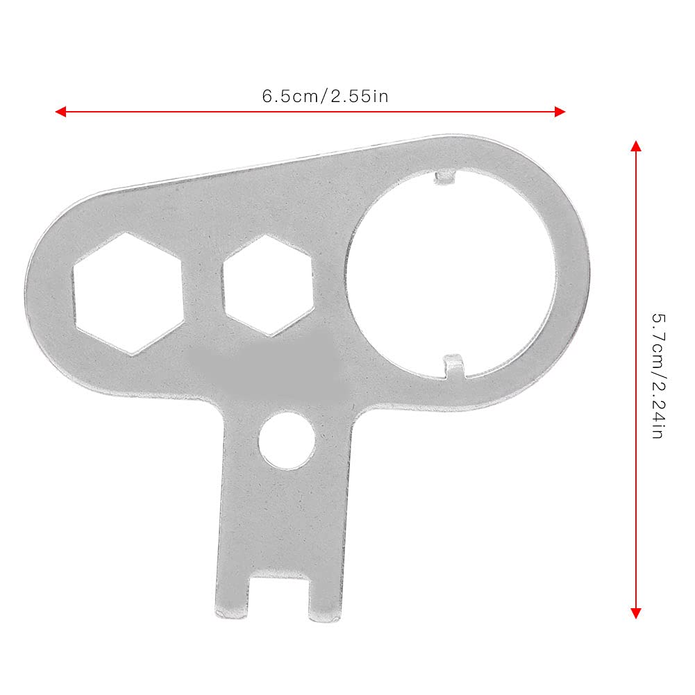 BCD BCD FLATE DONTE VALVE REPAUR TOOL SUBSIVE 420 Stainless Steel Maintenance Kit for Divers (TL-913)