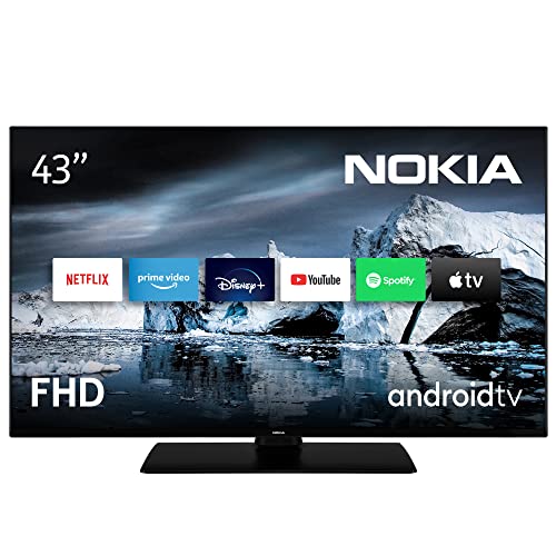 Nokia Smart Televisione Android TV - 43 Pollici (108 cm) Televisore HD, HDR10,...