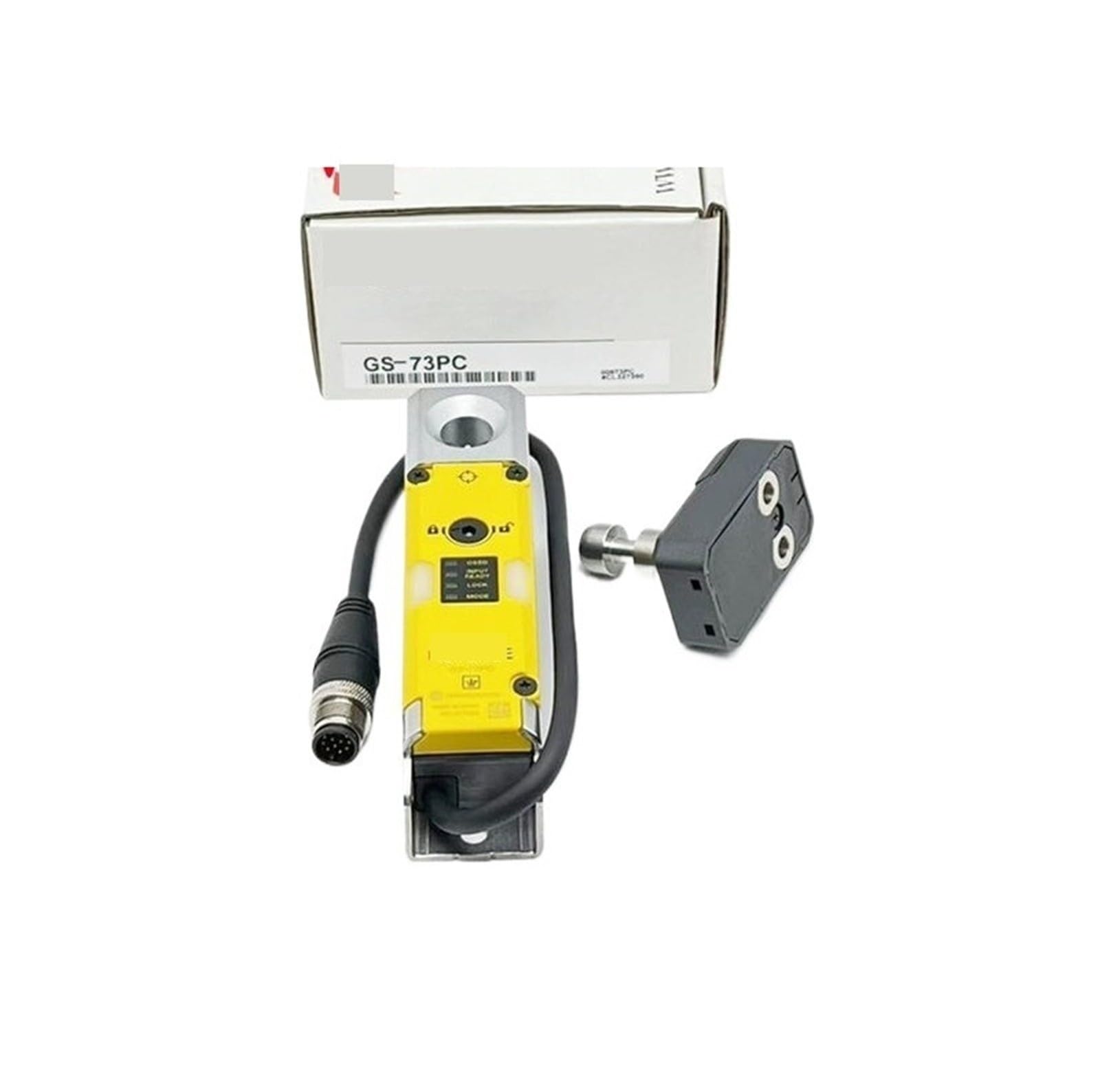 Interrupteur de porte de sécurité de type connecteur M12, PNP, GS-73PC